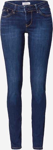 Pepe Jeans - Skinny Calças de ganga 'Pixie' em azul: frente