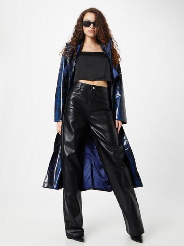 Nasty Gal Between-seasons coat in Blue