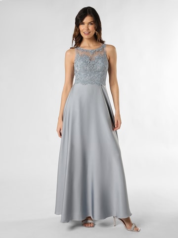 Laona Evening Dress in Blue: front