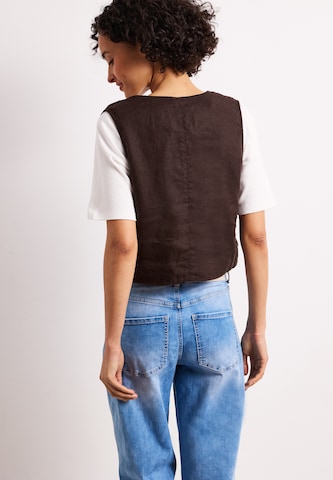 STREET ONE Vest in Brown