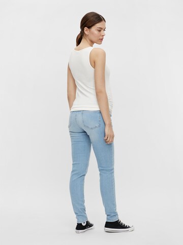 Regular Jeans 'Resort' de la MAMALICIOUS pe albastru