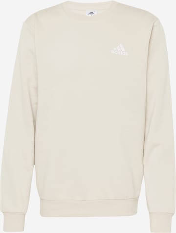 ADIDAS SPORTSWEAR Athletic Sweatshirt 'Essentials Fleece' in Grey: front