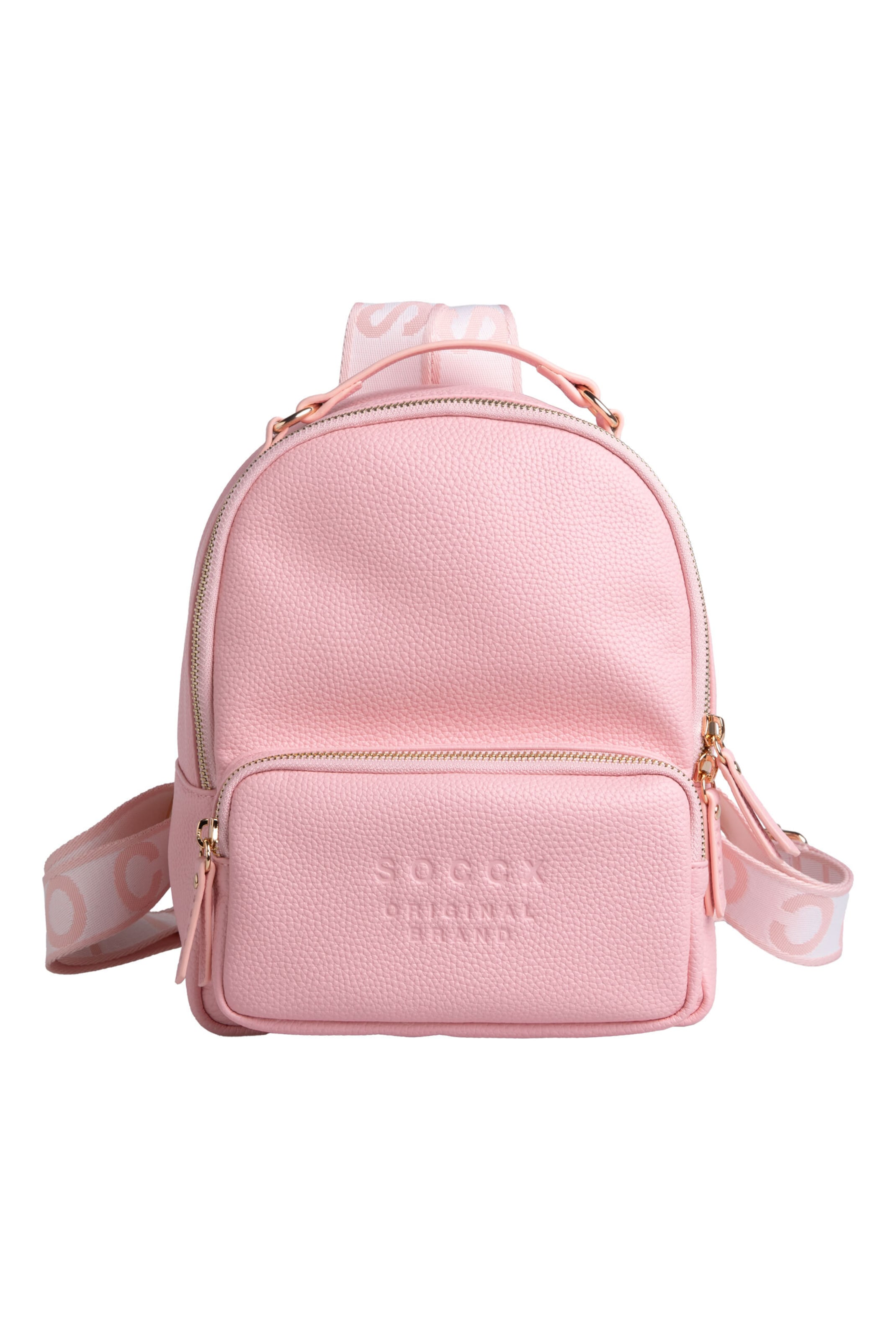 Soccx Backpack in Red: front