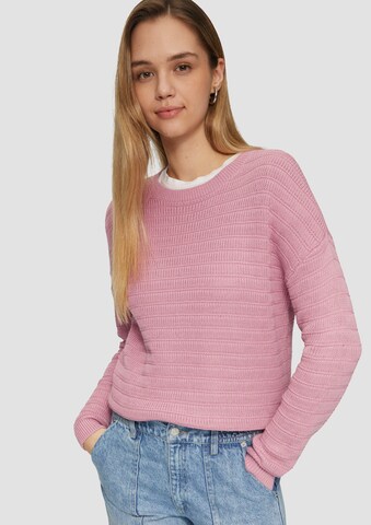 QS Pullover in Pink: Vorderseite