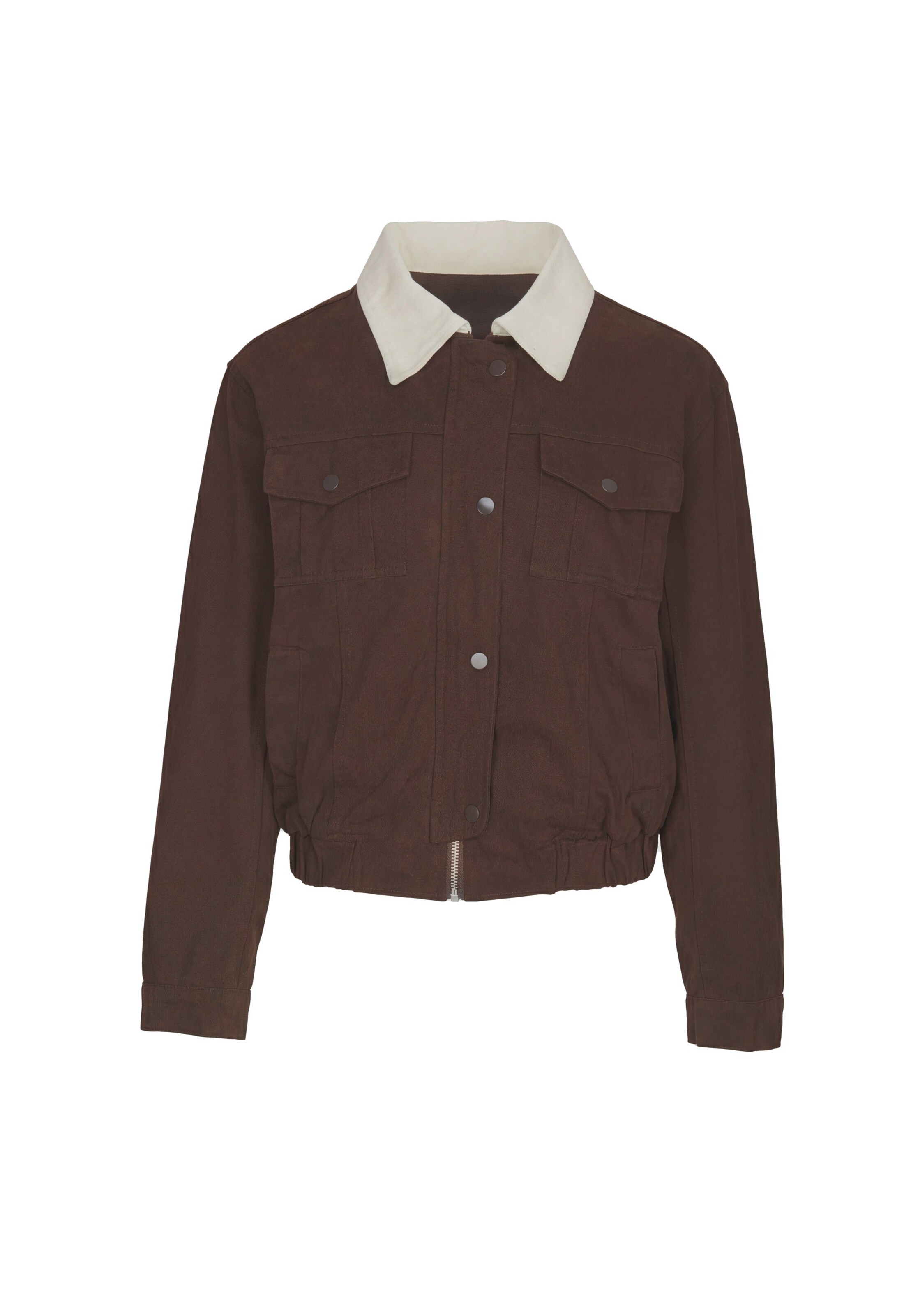 MYMO Between-season jacket in Brown: front