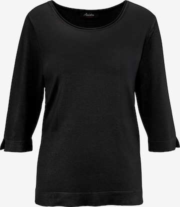 Aniston CASUAL Pullover in Schwarz: Vorderseite