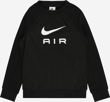 melns Nike Sportswear Sportisks džemperis: no priekšpuses