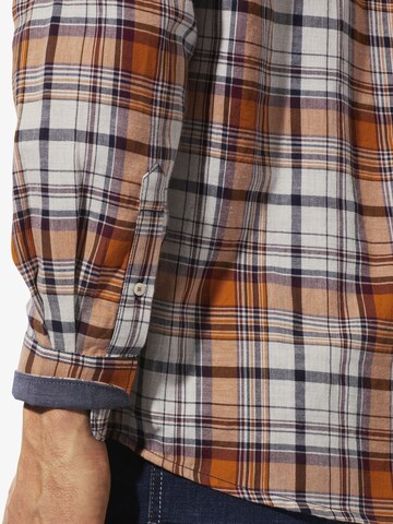 BABISTA Regular fit Button Up Shirt 'Jalor' in Orange