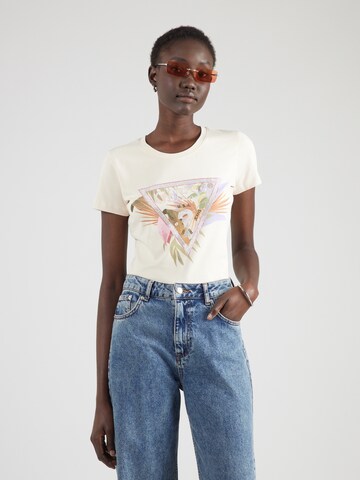GUESS Shirt in Beige: front