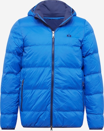 La Martina Winter jacket in Blue: front