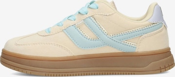 POSH by Poelman Sneakers in Beige: voorkant