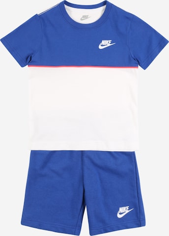 Nike Sportswear Set in Blau: predná strana