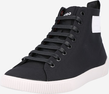 HUGO High-Top Sneakers 'Zero Hito' in Black: front