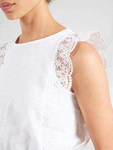 ABOUT YOU Bluza 'Ellen' | bela barva
