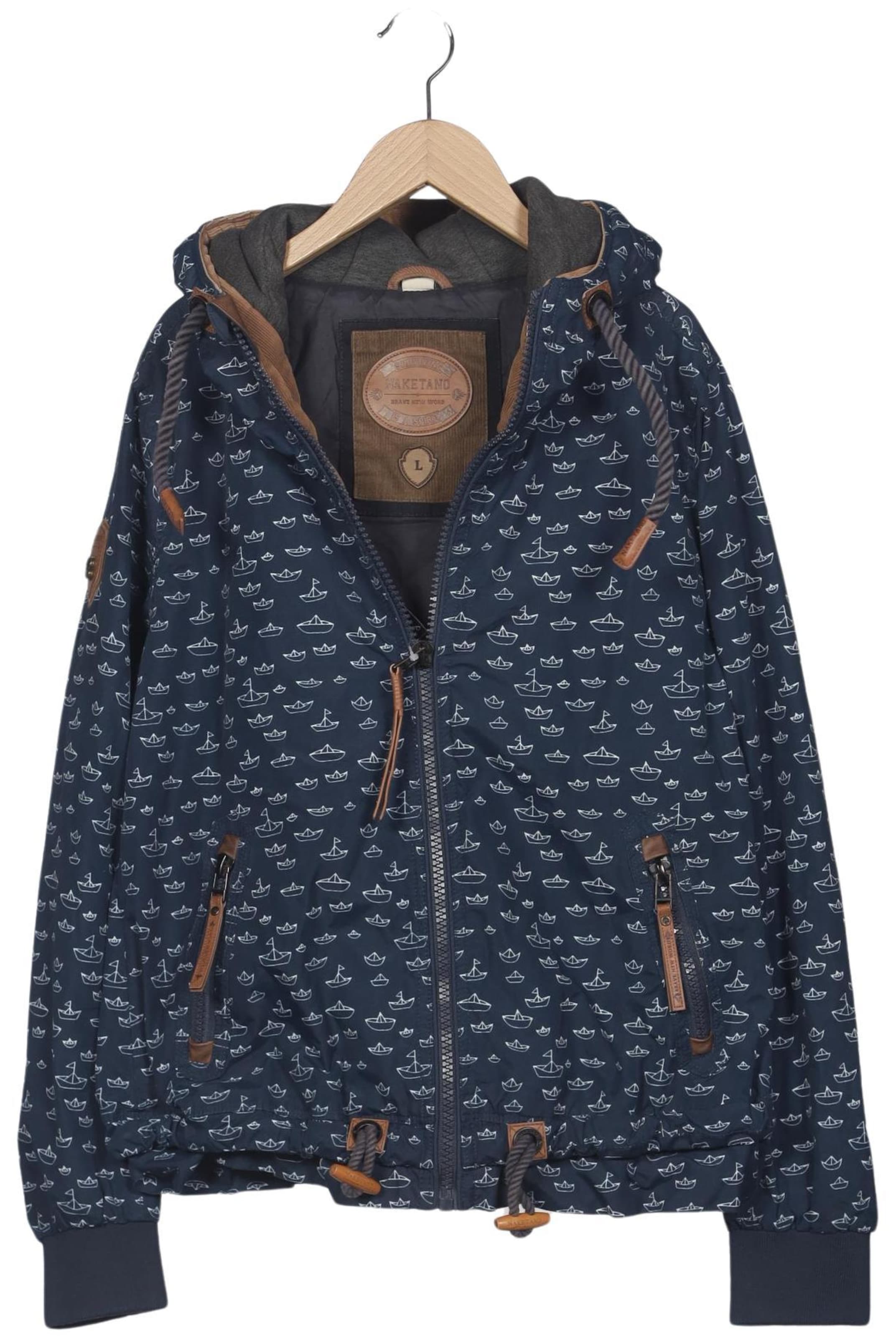 naketano Jacket & Coat in L in Blue: front