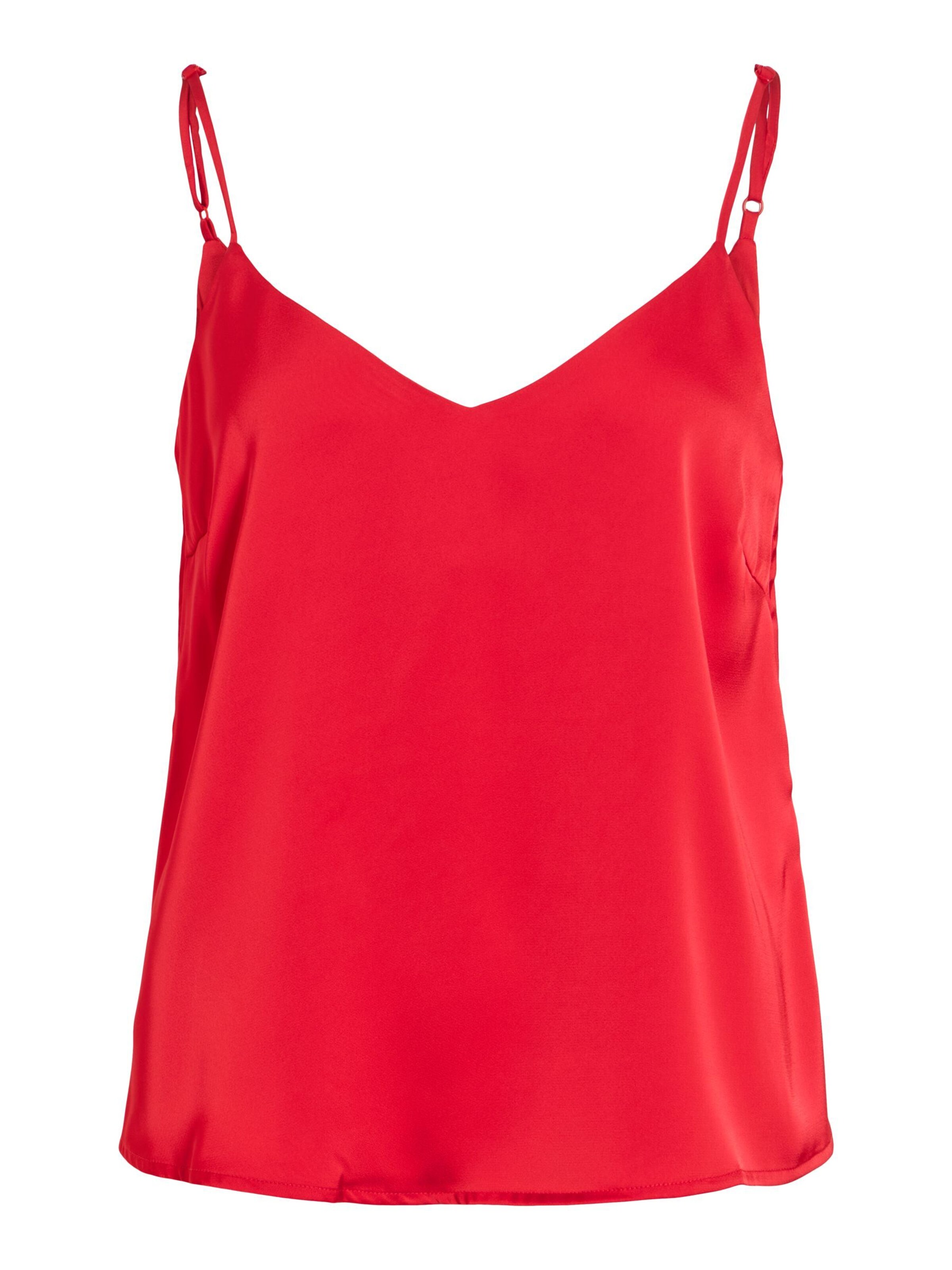 VILA Top 'VIEnna Ravenna' in Red: front