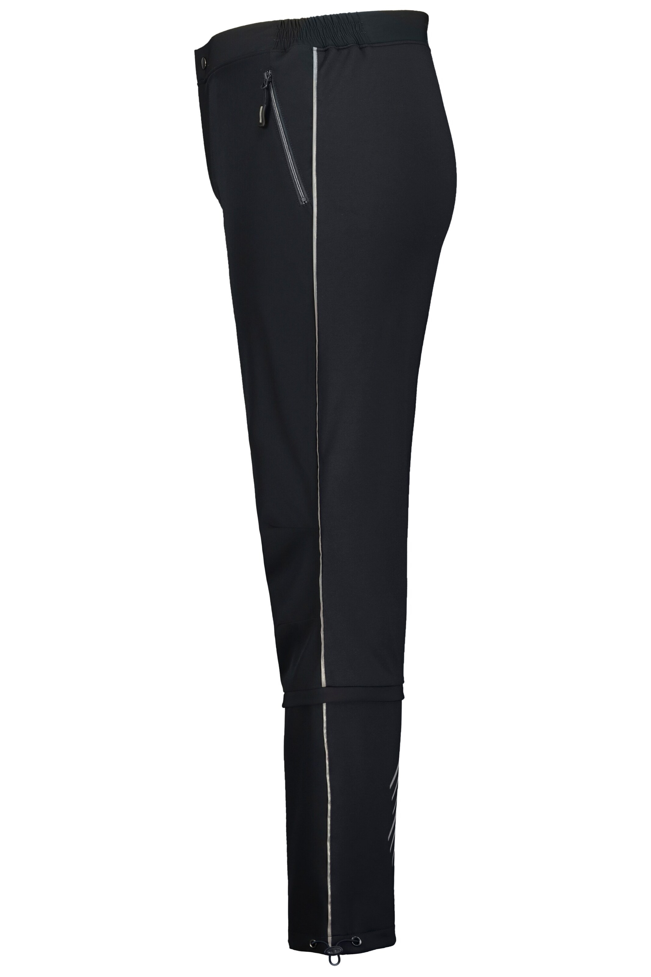 Ulla Popken Regular Funktionshose in Schwarz