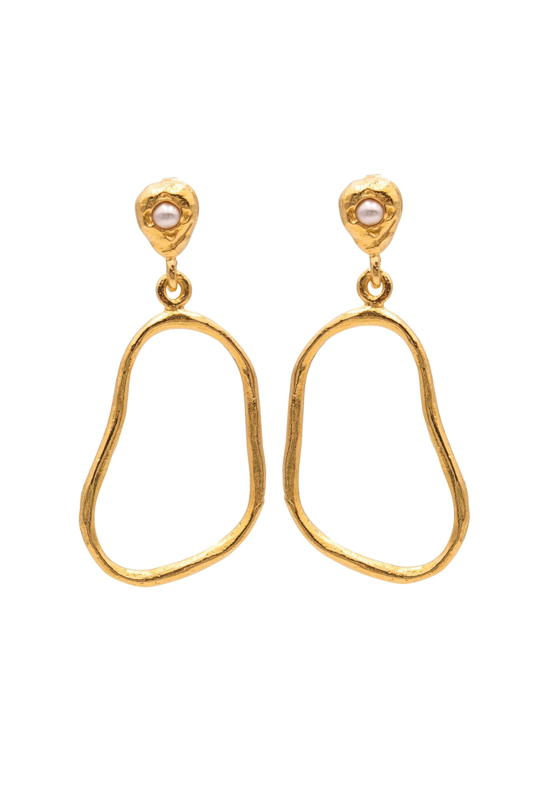 Haze&Glory Earrings in Gold