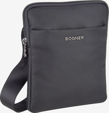 BOGNER Schoudertas ' Keystone Frank ShoulderBag XSVZ 1 ' in Zwart: voorkant