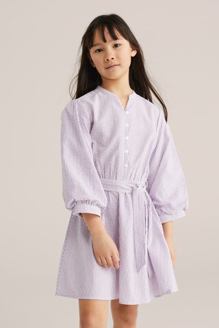 WE Fashion Dress in Purple: front