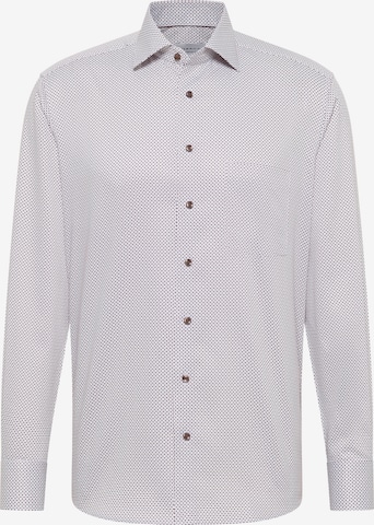 ETERNA Regular fit Business shirt in White: front