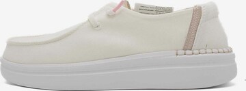 Mocassin 'Wendy Rise' HEY DUDE en blanc