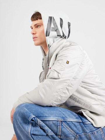 Veste mi-saison ALPHA INDUSTRIES en gris