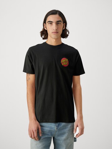 Santa Cruz - Camiseta 'Classic Dot' en negro