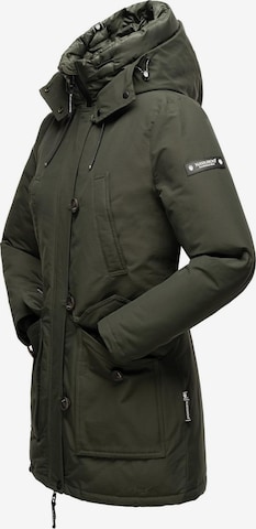 NAVAHOO Winterparka 'Freeze Stoorm' in Groen