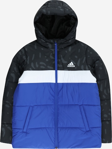 ADIDAS SPORTSWEAR Athletic Jacket in Blue: front