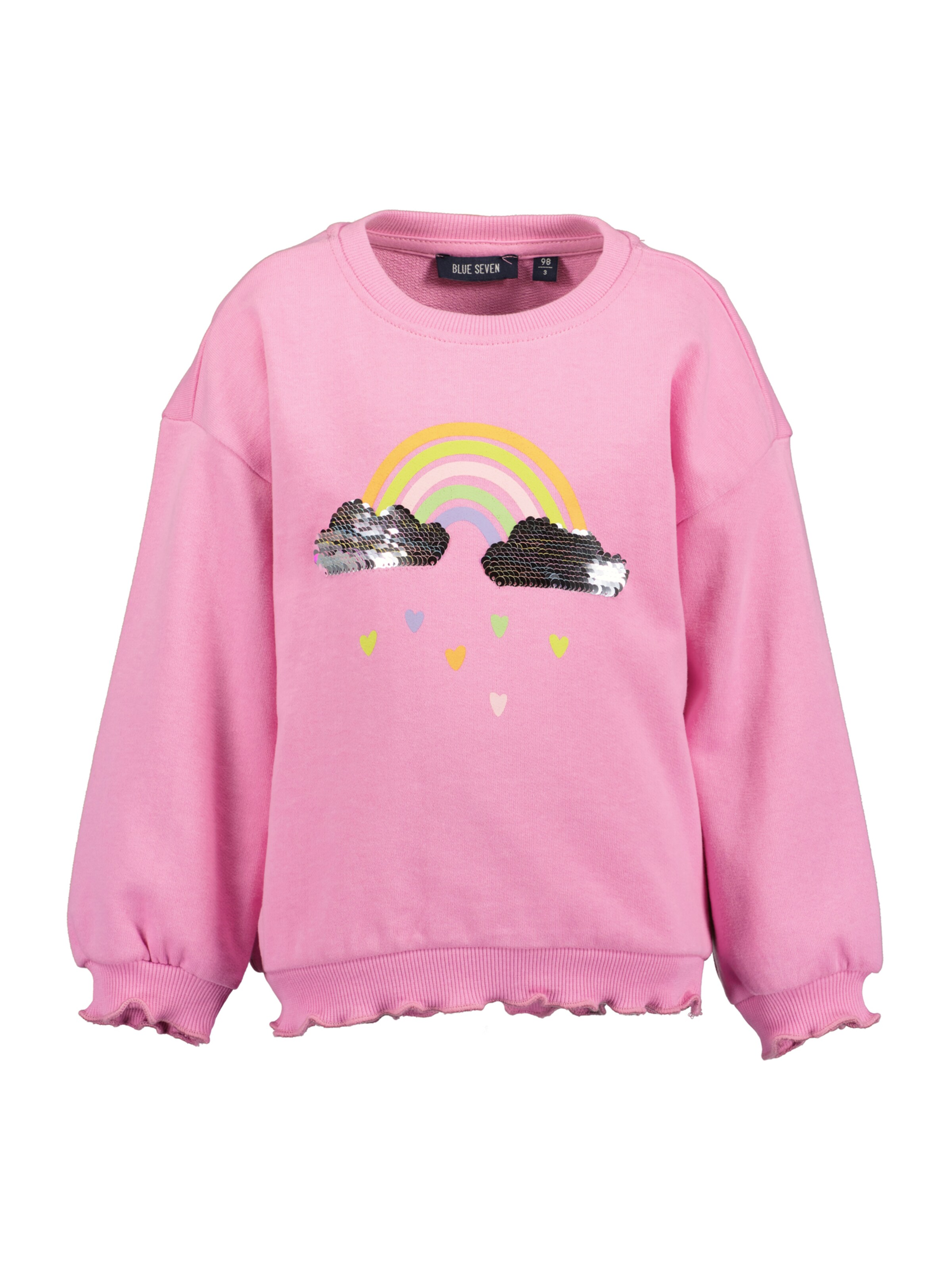 rožinė BLUE SEVEN Megztinis be užsegimo