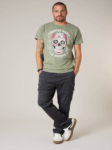 Regular Pantalon cargo 'Danason' Deeluxe en gris