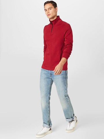 TOM TAILOR Sweatshirt in Rood