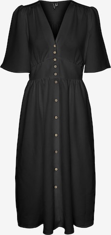 Abito camicia 'VMMELANEY' di VERO MODA in nero: frontale
