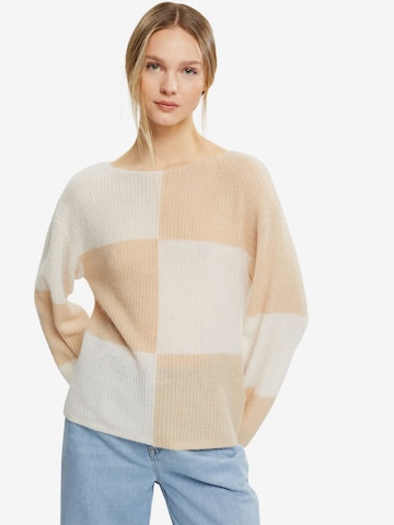 ESPRIT Sweater in Beige: front