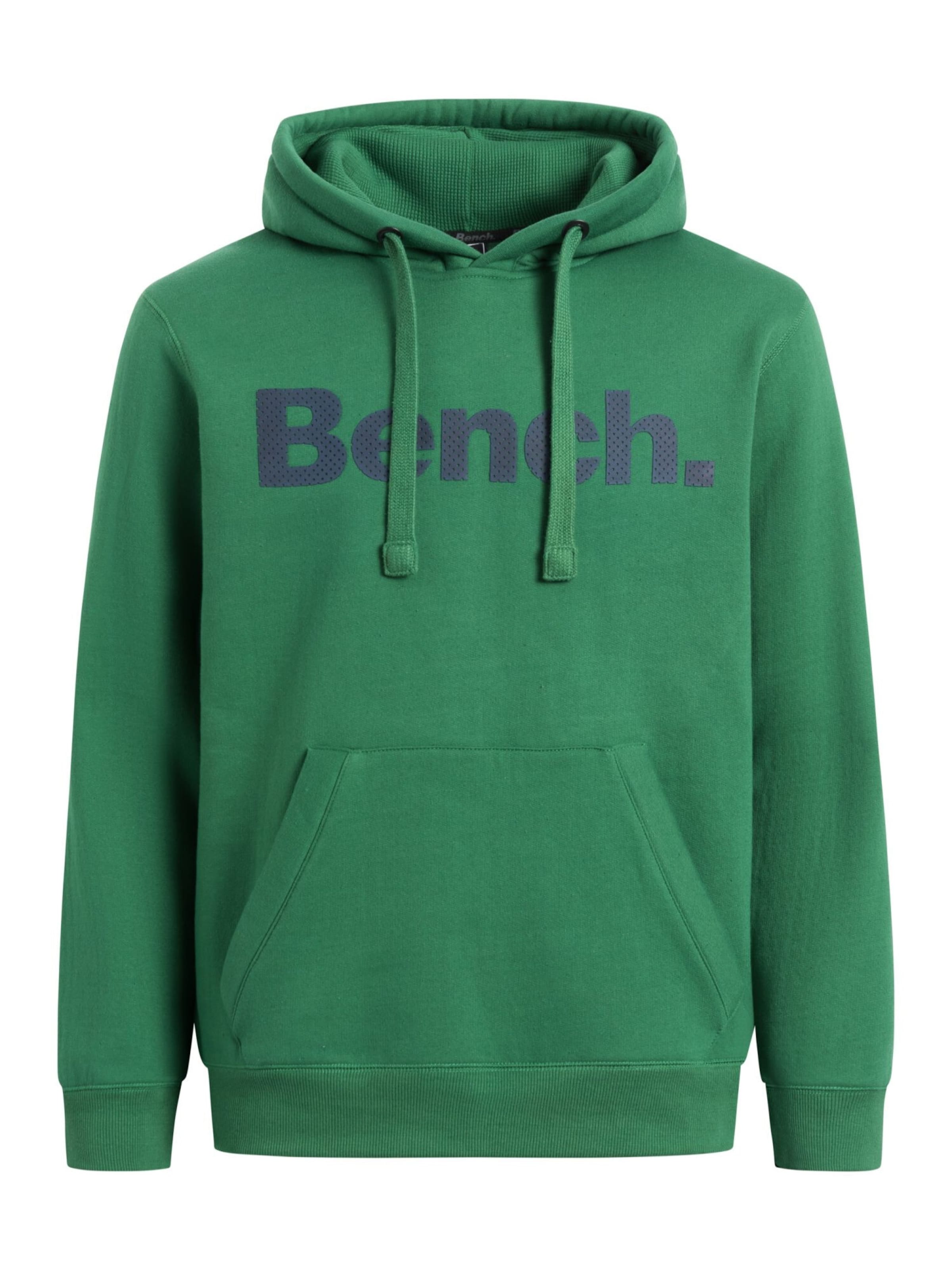 BENCH Sweatshirt 'Skinner' i grøn: forside