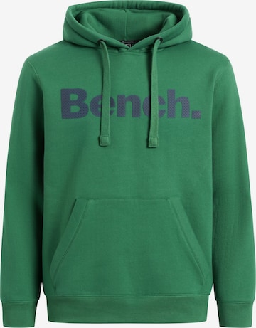 BENCH Sweatshirt 'Skinner' in Groen: voorkant