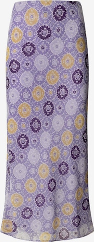 Jupe 'Lulu' Pepe Jeans en violet : devant