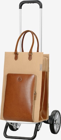 Cabas 'Alu Star Shopper Charu' Andersen Shopper en marron : devant