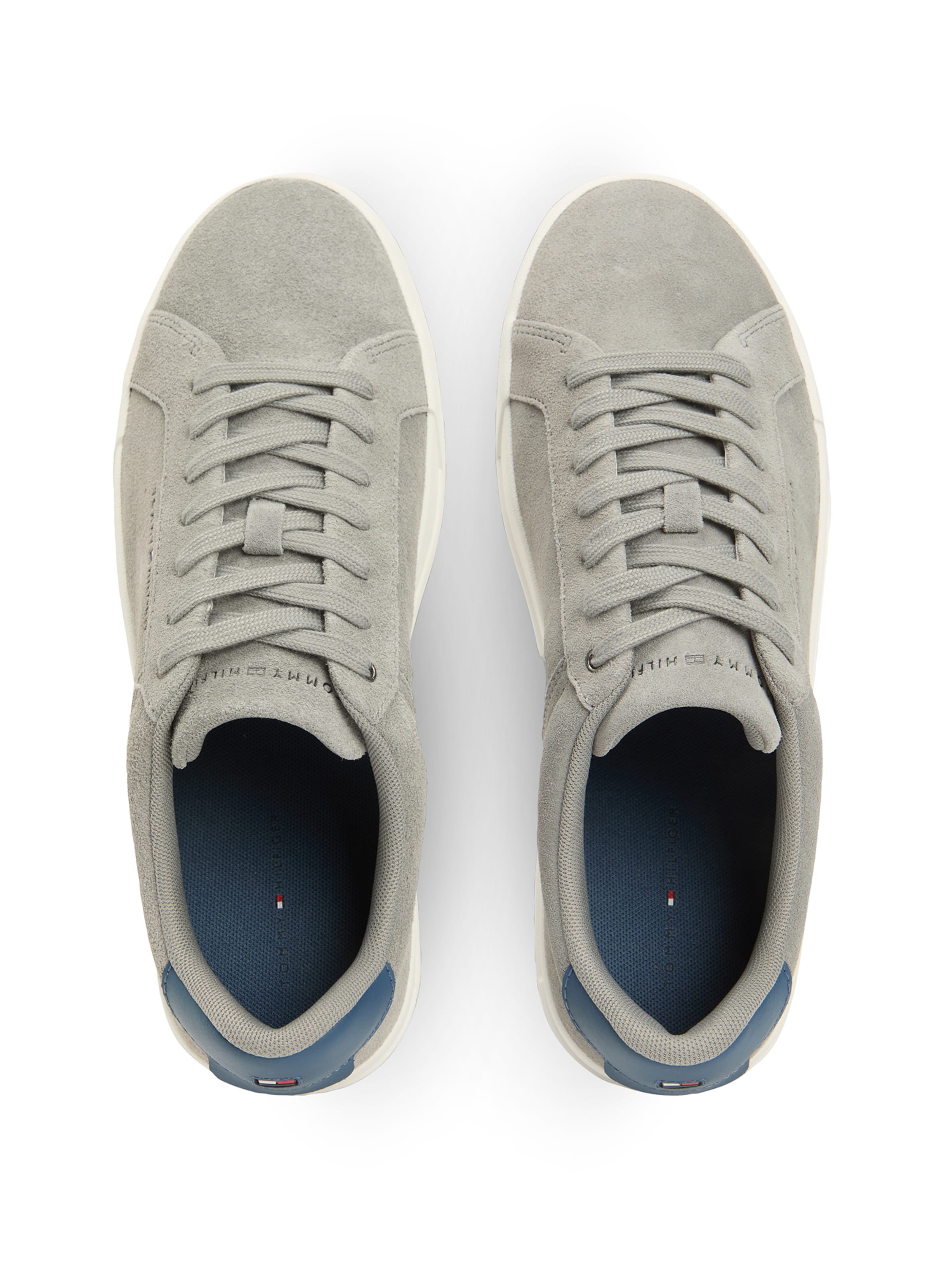 TOMMY HILFIGER Sneaker 'Court' in Grau