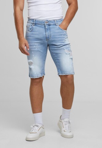 2Y Premium Slim fit Jeans 'Viktor' in Blue: front
