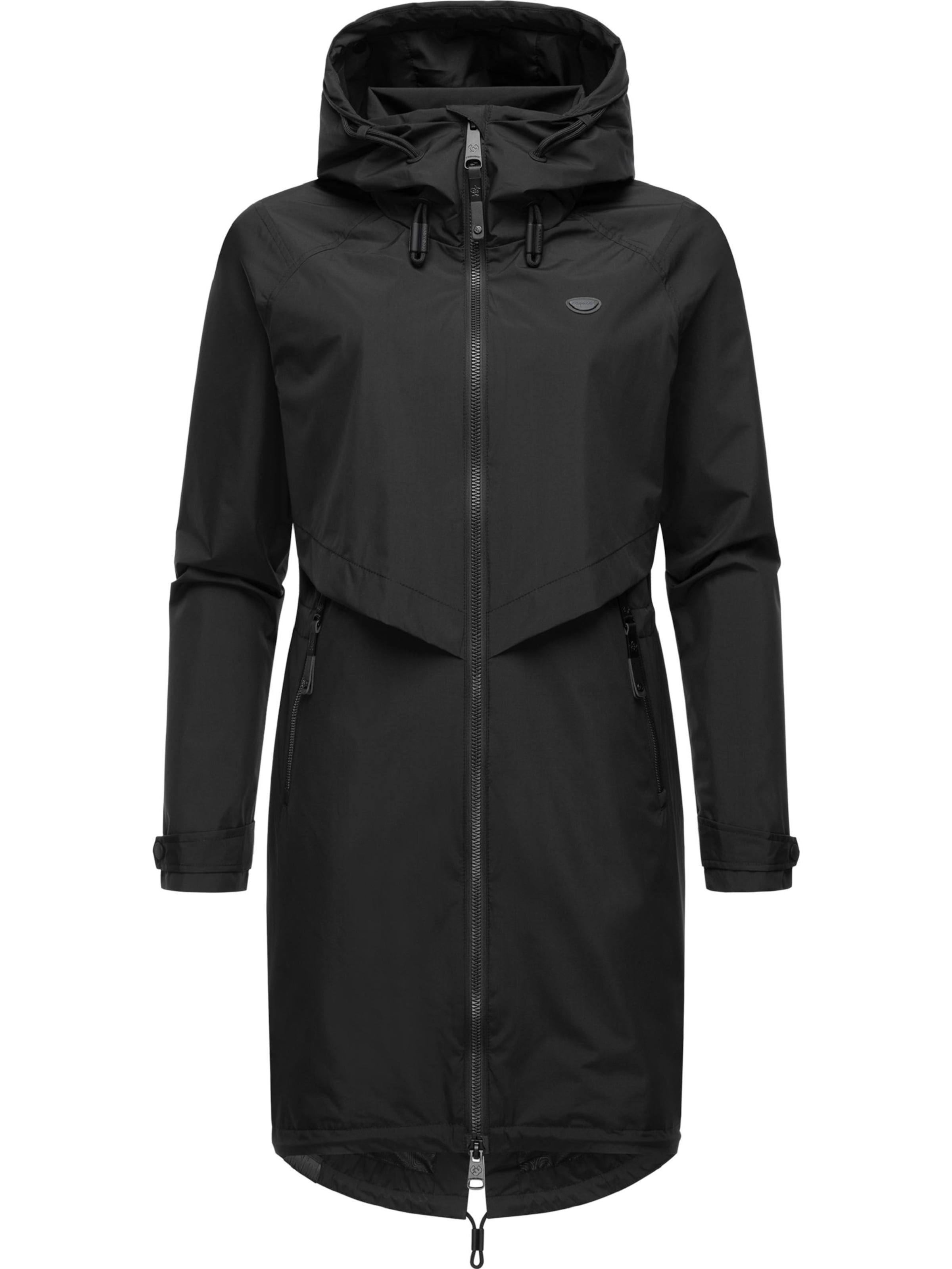 Ragwear Функциональное пальто 'Frodik' в Черный: спереди