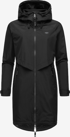 Ragwear Raincoat 'Frodik' in Black: front