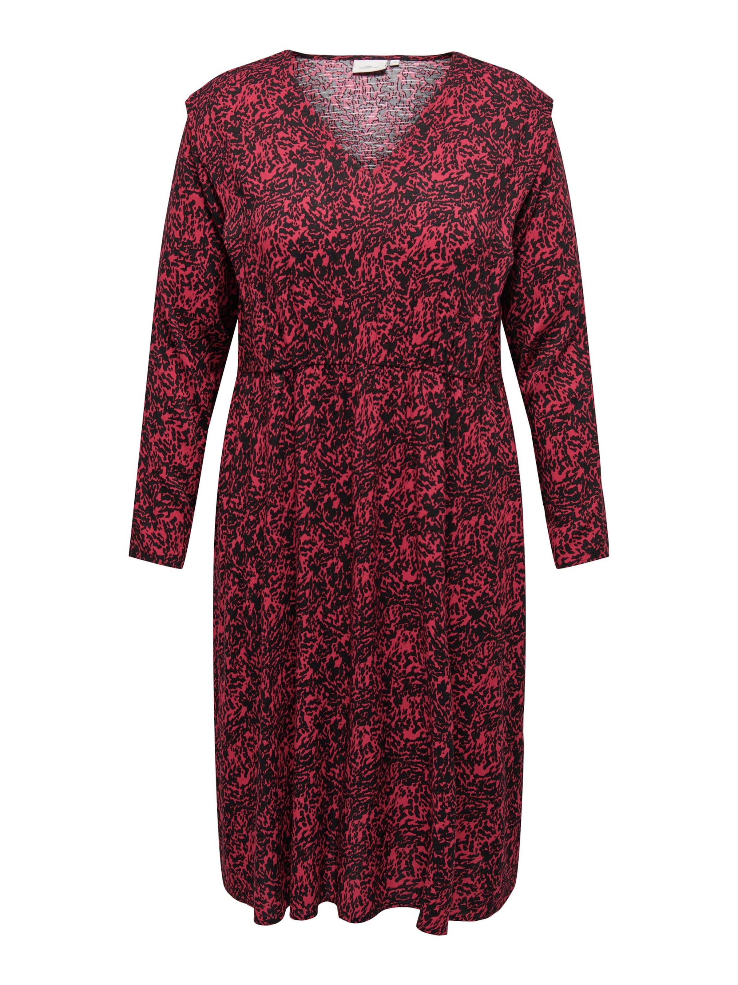 Robe 'SCARLETT' ONLY Carmakoma en rouge : devant
