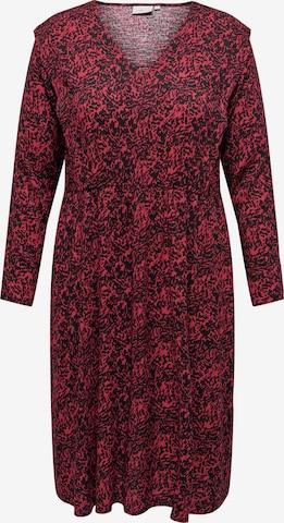 Robe 'SCARLETT' ONLY Carmakoma en rouge : devant