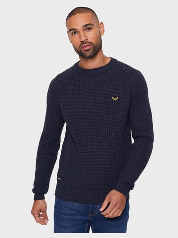 Threadbare Sweater 'Macsen' in Blue: front