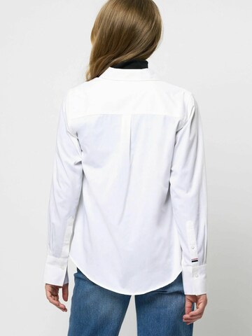 T-shirt ' USPA ' U.S. POLO ASSN. en blanc