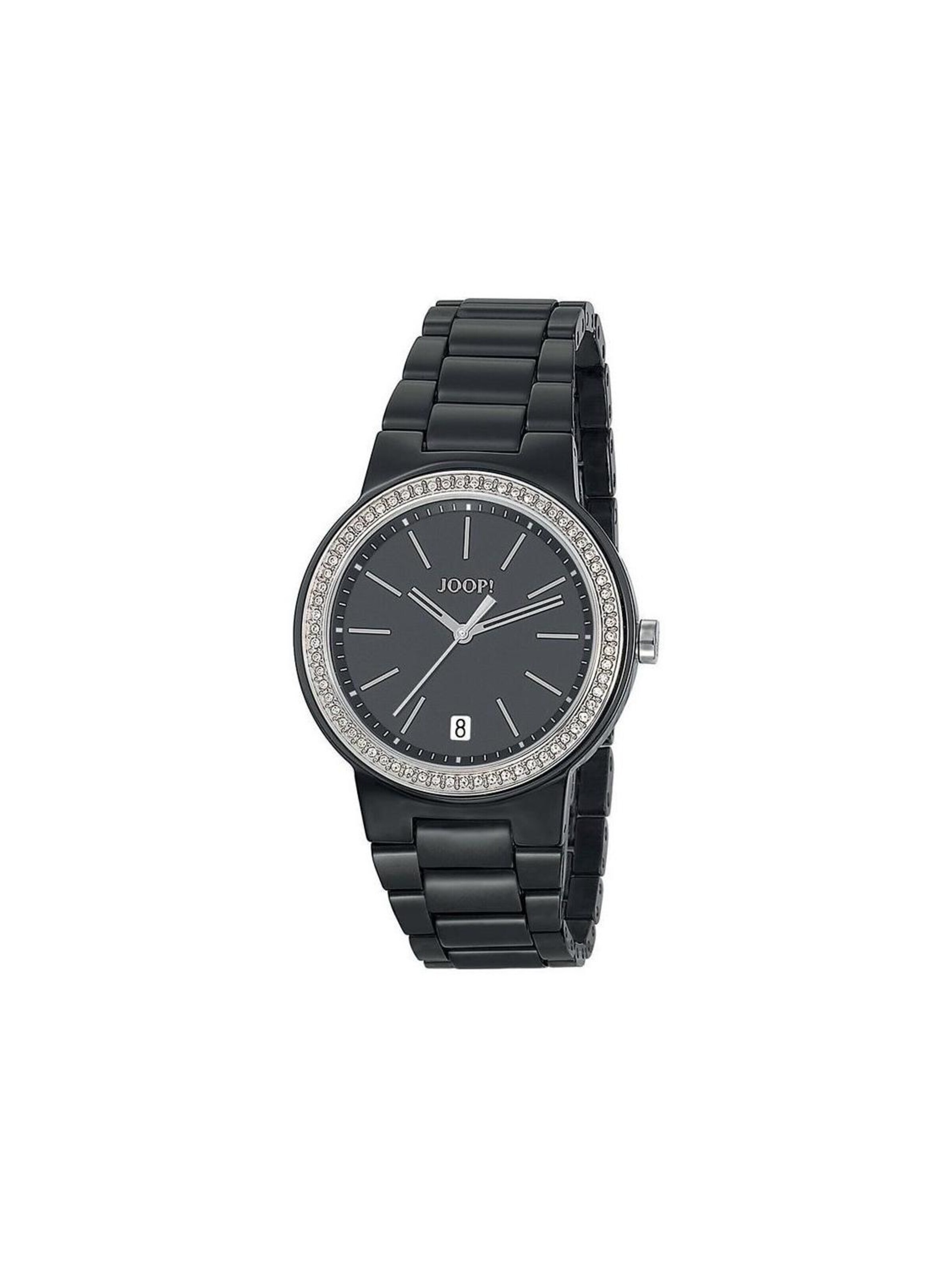 JOOP! Jewellery & Time Analog Watch 'Armbanduhr Quarzuhr JP100792F01' in Black: front
