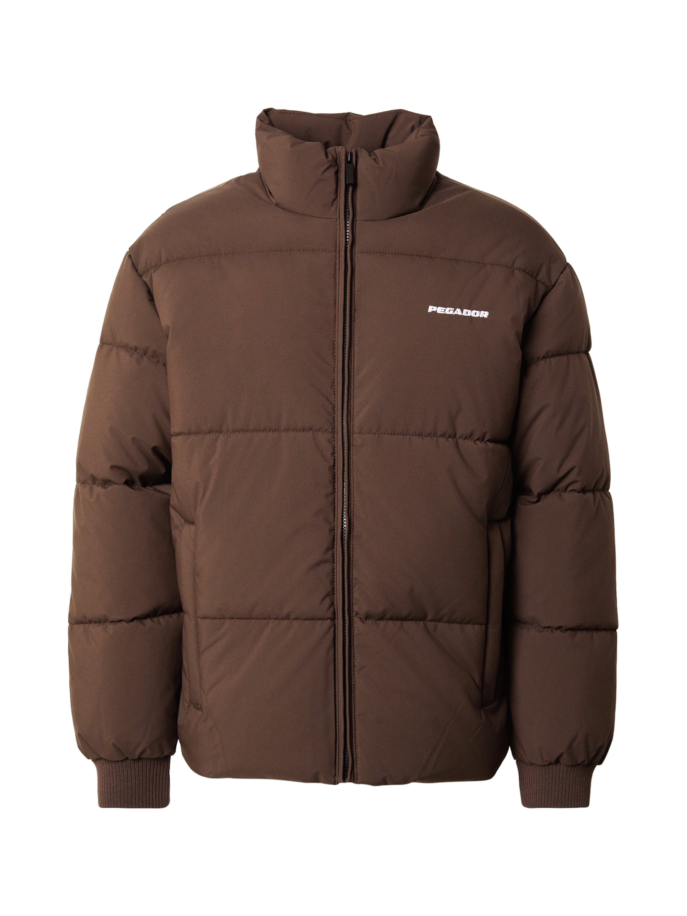 Pegador Зимняя куртка 'SOLIN' в Коричневый: спереди