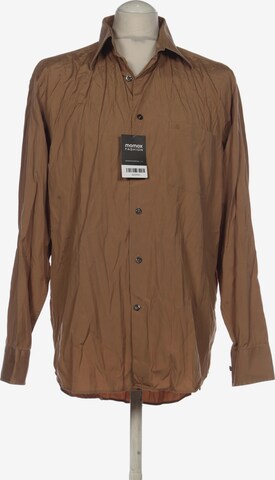 JOOP! Button Up Shirt in M in Brown: front